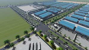 Phối cảnh cụm công nghiệp Đồng Khang