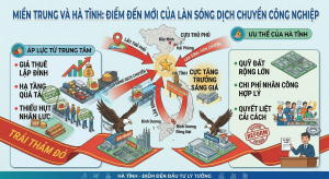Làn sóng dịch chuyển và bất động sản công nghiệp Hà Tĩnh