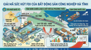 sức hút FDI Bất động sản công nghiệp Hà Tĩnh